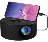 YT200 Projector Home Low Noise LCD Mini Portable Children's Wireless Mobile Phone Same Screen Projection Projector