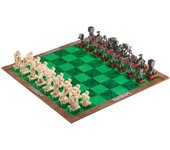 Juego de mesa ajedrez the noble collection minecraft héroes vs. criaturas
