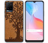 Funda Silicona para Vivo Y21 / Y21s / Y33s diseño Cuero 03 Dibujos