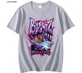 Bratz T Shirts Women Summer Street Oversized T-shirt Harajuku Y2k Tops Men Women Casual Cotton Short Sleeve Tshirt