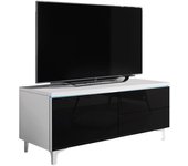 Mueble TV Nashville 118 , Muebles ES, LED, White, 100 x 43 x 45cm