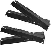 BBQ Gas Grill Heat Plate Adjustable Flame Tamer for Gas Grill Replacement Part Porcelain Steel Heat Plate for Picnic Outdoor
