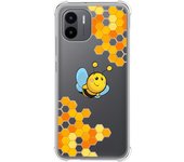 Funda Silicona Antigolpes para Xiaomi Redmi A1 diseño Abeja Dibujos