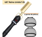 Dry And Wet Straight Hair Curling Copper Comb Bangs Straight Hair Electric Heating Curling Comb Hair Comb