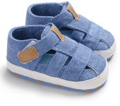 Summer Newborn Baby Boys Girls Fashion Summer Soft Crib Shoes First Walker Infant Anti Slip Sandals Shoes Soft Sole 0-18Months
