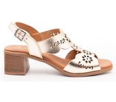 Sandalia Tacón Mujer Oh My Sandals 5616 Champán