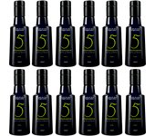 5 Elementos - Aceite de Oliva Virgen Extra Picual 250ml, Intensidad y Sabor Auténtico, Calidad SIQEV (Paquete de 1)