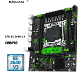 MACHINIST X99 PR9 X99 Motherboard Combo LGA 2011-3 Intel Xeon e5 2640 v3 cpu kit support DDR4 RAM SATA/NVME M.2 Slot USB 3.0