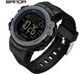 SANDA Luxury Fashion G Style Men's Sports Watch Waterproof Military Display Clock Man Watches LED Digital Watches Reloj Hombre