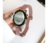 For Samsung Galaxy Watch 4 44 40mm 5pro active2 Gear s3 Bracelet For Huawei Watch gt2/3 Belt 20 22mm Luxury Metal Magnetic Strap