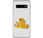 Tumundosmartphone FUNDA de GEL TPU para Samsung Galaxy S10 Plus diseño Leones Dibujos