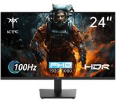 Monitor gaming KTC H24V13, 23.8 pulgadas, VA, 1920x1080 FHD, 100Hz, 16ms, 1x HDMI 1.4, 1x VGA, Salida de audio, HDR 10, FreeSync