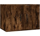 Mueble TV combinadoMueble para TV de pared roble ahumado 57x34,5x40 cm