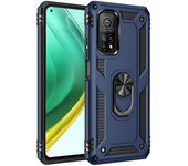 For Xiaomi Mi 10T Mi10T Lite Luxury Armor Shockproof Phone Cases for Mi 11T 12T 13T Pro Car Magnetic Ring Silicone Bumper Case