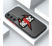Music acdc Cool For OPPO A98 A96 A94 A78 A77 A76 A74 A72 A57 A56 A55 A53 Frosted Translucent Hard Phone Case