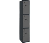 SimonRack Taquilla Vestuario Metálica, 1 Puerta, Incluye Llave, Profesional, 1800x400x500 mm, Gris/Blanco - Simonlocker