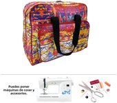 Sewing Machine Carrying Case, Sewing Accessories Organizer, Multifunctional Travel Tote Bag, Storage Bag For Most Home Standard