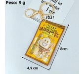 Simulation Instant Noodles Keychain On The Phone Mini Snacks Pendant Bag Pendant Christmas Gifts For The New Year