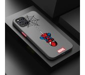 Marvel Anime Spiderman For OPPO Find X5 X3 Neo F21S F21 K10 Pro Lite TPU Shockproof Frosted Translucent Phone Case