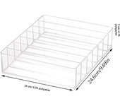 Model Car Display Box 1/64 Diorama Garage Carpark Acrylic Model Scene Toys Set Gifts For Children Collection(Without Cars)