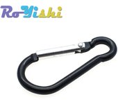 10 Pcs/Pack Aluminum Carabiner Snap Hook Keychain For Paracord Outdoor Activities Hiking Camping 10 Colors