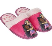 CERDÁ LIFE'S LITTLE MOMENTS - Pantuflas de casa Barbie Open House, pantuflas de casa oficialmente con licencia de Disney para niños - Comodidad y diversión para los talla grande pequeños