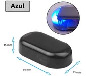 Car Solar Power Strobe Signal Light Fake Security Light Universal Flash Warning LED Light Alarm Lamp Anti-theft Caution