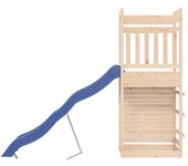 vidaXL Parque infantil de exterior madera maciza de pino