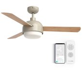 UNIVERSALBLUE Ventilador de Techo Vento 35W con 6 Velocidades y Mando a Distancia
