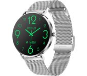 Relojes inteligentes para mujeres, reloj inteligente con pantalla AMOLED de 1,32 pulgadas para teléfonos Android iOS, rastreador de actividad física a prueba de agua con monitor de sueño con tasa de calor SpO2