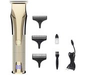 Cortadora de pelo eléctrica con pantalla digital LCD, cortadora de pelo eléctrica para el hogar, cortadora de pelo para hombres, cortadora de pelo eléctrica, cortadora de pelo dedicada para peluquería, cortadora de pelo recargable