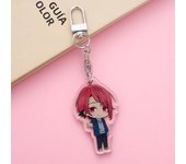 Sweet Anime Horimiya Cosplay Keychain Miyamura Izumi Hori Kyoko Yoshikawa Yuki Acrylic Figure Key Chain Bag Charm Gift for Fans