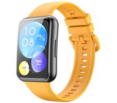 Silicone bracelet For Huawei Watch FIT 2 Strap smart Wrist watchband metal Buckle sport Replacement correa fit2 band Accessories