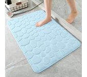 Mat Non Slip Carpets Cobblestone Embossed Bathroom Bath In Wash Basin Bathtub Side Floor Rug Shower Room Doormat Memory Foam