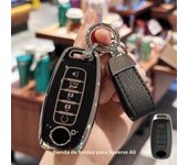Key Fob Cover with Keychain Lanyard for 2023 Rogue for Nissan Pathfinder 2024 5 Button