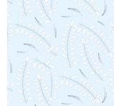 Papel Pintado Floral Azul Bebe