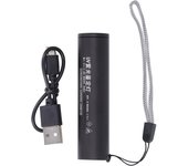 Linterna ultravioleta recargable Mini linterna de luz negra de 365 nm para detección de orina de mascotas y dinero falso