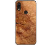 Tumundosmartphone Funda Gel Tpu para Xiaomi Redmi 7 diseño Madera 04 Dibujos