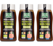 Pack 3x Crema de vinagre balsámico de manzana Bio 290 g NaturGreen