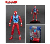 ZD Toy Spider-man BASE AGGREGATION GAMEPLAY Iron Man Miles Morales ELECTRO SPIDER GWEN Collection Infinity Saga Figure Toy