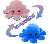 Juguetes reversibles de doble cara de la felpa del pulpo, pulpo reversible