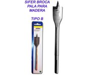 Sifer broca de pala para madera 14        tipo b