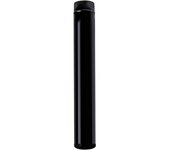 Wolfpack Tubo de Estufa Acero Vitrificado Negro Ø 200 mm. Ideal Estufas de Leña, Chimenea, Alta resistencia, Color Negro