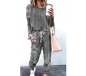Women Clothing Sets Short Sleeve T-shirt+Pant 2Pcs 2024 Summer Camouflage Tie-Dyed Loose Tees Tops Sports Casual Suit New