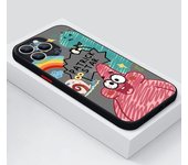 Cartoon S-SpongeBobES For Apple iPhone 15 14 13 12 11 mini Pro Max 8 7 6S 6 XR X XS Plus Frosted Translucent Phone Case