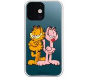 Funda original compatible con iPhone 13 Mini - Garfield y Arlene