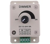 1pcs Marine 12V LED Strip Lights PWM Dimming Controller Dimmer for Inflatable Boat Yacht Dinghy Kayak Accessories