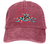 FSM DJ Style Flying Spaghetti Monster Outfits Men Women Baseball Cap Distressed Denim Hats Cap Vintage Outdoor Cap