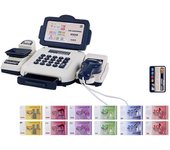 Supermarket Cash Register Children'S Toys Baby Puzzle Simulation Checkout Cashier Boys And Girls Party Games Birthday Gift