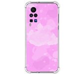 Funda Silicona Antigolpes para Vivo X60 Pro 5G diseño Acuarela 04 Dibujos
